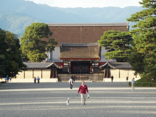 Aperçu du palais impérial Kyōto-gosho