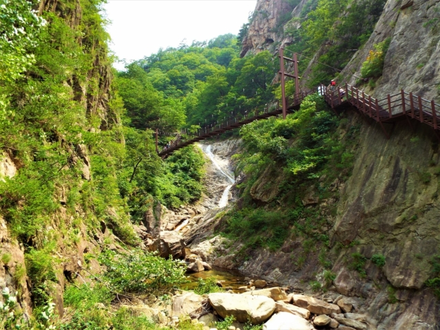 Sokcho - Seoraksan : Les cascades Yukdam & Biryong